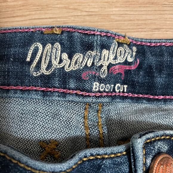 Wrangler Bootcut Womens 15 16 Jeans Stretch Cowgirl Western Rodeo - Picture 3 of 7